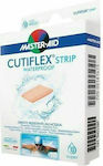 Master Aid Impermeabil Plasturi Autoadezivi Cutiflex Strip 8.6x3.9cm 10buc