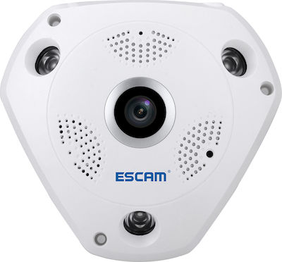 Escam Shark QP180 IP Surveillance Camera Wi-Fi 1.3MP HD with Lens 3.6mm