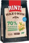 Rinti Max-i-Mum 12kg Trockenfutter ohne Getreide für erwachsene Hunde mit Fleisch