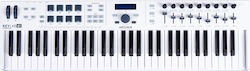 Arturia Midi Keyboard KeyLab Essential με 61 Πλήκτρα σε Λευκό Χρώμα