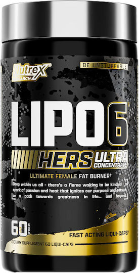 Nutrex Lipo-6 Black Hers Ultra Concentrate 60 κάψουλες