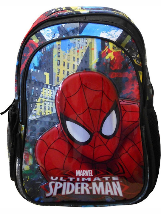 Paxos Spiderman Town Schulranzen Rucksack Grundschule, Grundschule Bunt L30 x B14 x H43cm