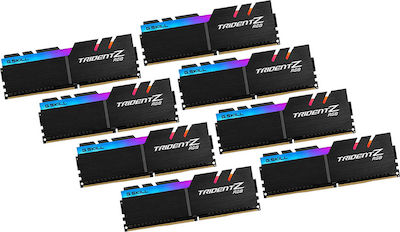 G.Skill Trident Z RGB 64GB DDR4 RAM με 8 Modules (8x8GB) και Ταχύτητα 4000 για Desktop