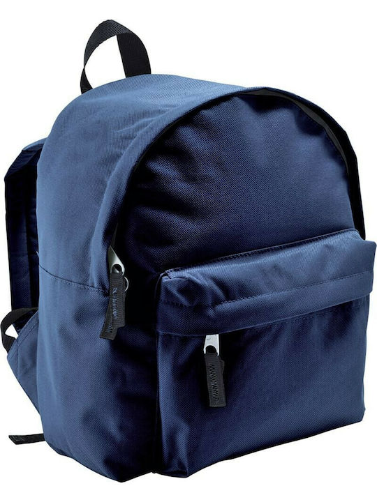 Sol's Rider Kids 600D French Navy School Bag Backpack Kindergarten in Blue color