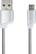 Forever Braided USB 2.0 to micro USB Cable Silver 1m (T_0015067)