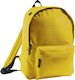 Sol's Rider Gold Schulranzen Rucksack Junior High-High School in Gelb Farbe 16Es