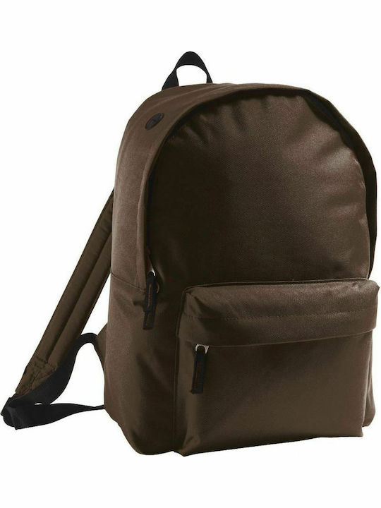 Sol's Rider Schokolade Schulranzen Rucksack Junior High-High School in Braun Farbe 15.7Es