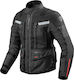 Rev'IT Sand 3 Herren Motorradjacke 4 Jahreszeiten Wasserdicht Schwarz