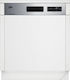 Beko Εντοιχιζόμενο Πλυντήριο Πιάτων για 14 Σερβίτσια Π60xY81.8εκ.