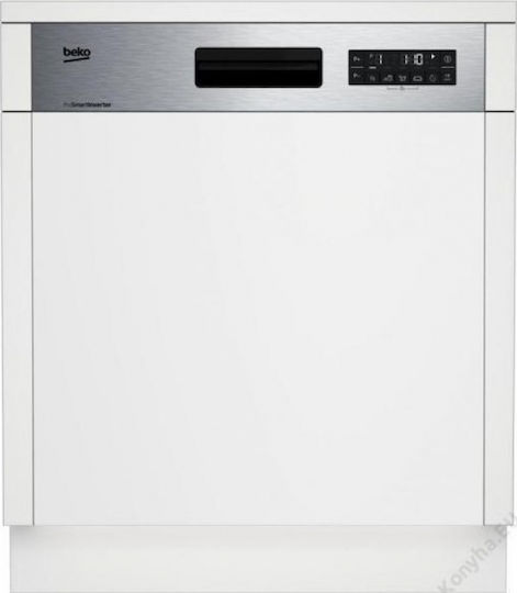 Beko Εντοιχιζόμενο Πλυντήριο Πιάτων για 14 Σερβίτσια Π60xY81.8εκ.