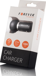 Forever Încărcător Auto Car Charger de Intensitate Totală 1A împreună cu Cablu Lightning