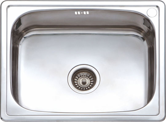 Macart ECO N100 Drop-In Inox Μ57xΠ46cm Silber Macart ECO N100 Drop-In Inox Μ57xΠ46cm Silber