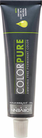 Lorvenn Color Pure Βαφή Μαλλιών Χωρίς Αμμωνία 9.1 Ξανθό Πολύ Ανοιχτό Σαντρέ 50ml