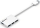 Sandberg Pocket Hub 4 Θυρών USB 3.0 με σύνδεση USB-A Λευκό