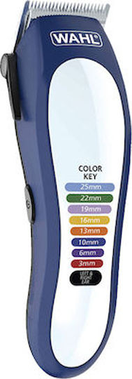 Wahl Professional Color Pro Lithium Επαγγελματική Επαναφορτιζόμενη Κουρευτική Μηχανή Μπλε 79600-3716