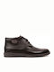 Damiani 531 Men's Leather Boots Black