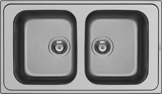 Pyramis Athena Extra 2B Ένθετος Inox Σατινέ Μ86xΠ50cm Ασημί Pyramis Athena Extra 2B Ένθετος Inox Σατινέ Μ86xΠ50cm Ασημί