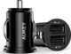 Aukey CC-S1 Car Charger 24W 4.8A with Ports: 2xUSB Black Color