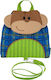 Stephen Joseph Little Buddy Monkey Σχολική Τσάντα Πλάτης Νηπιαγωγείου Πολύχρωμη