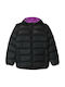 Adidas Kids Sports Jacket short Hooded Black Back-To-School Jacket