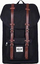 Travel Hiking Wasserdicht Tasche Rucksack für Laptop 15.6" in Schwarz Farbe