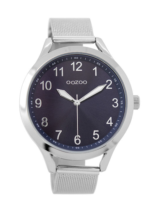 Oozoo Uhr mit Silber Metallarmband C9118