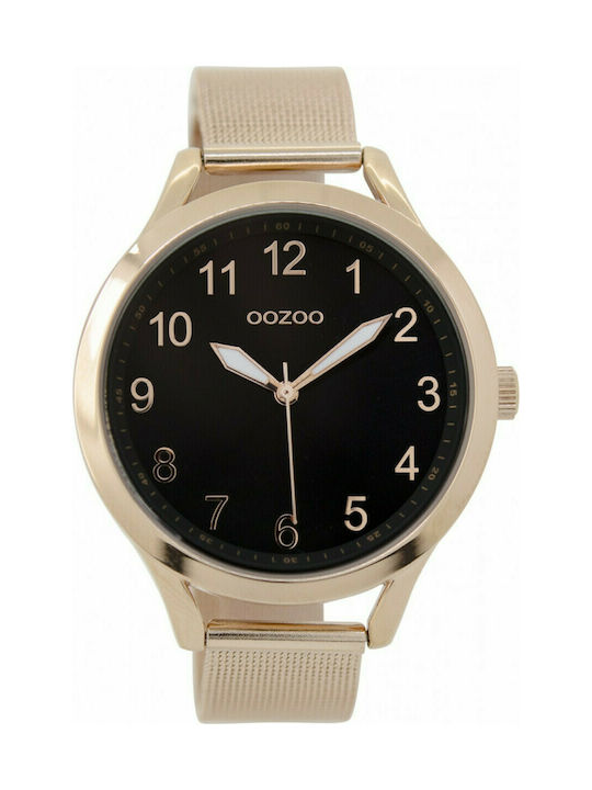 Oozoo Uhr mit Gold Metallarmband C9119