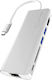 Icy Box USB-C Docking Station with HDMI 4K PD Ethernet White (IB-DK4034-CPD)