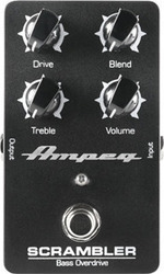 Ampeg Scrambler Bass Pedal Effect Overdrive
