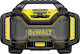 Dewalt DCR027 Portable Radio Battery DAB with USB Yellow