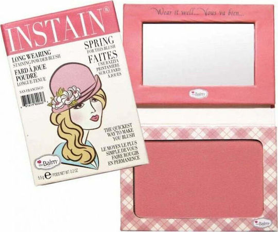 theBalm Instain Long Wearing Powder Staining Blush Ρουζ 6.5gr