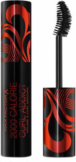 Max Factor 2000 Calorie Curl Addict Mascara for Curling Black Brown 11ml