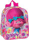 Paxos Trolls Elementary School Backpack Fuchsia