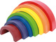 Small Foot Stacking Toy Rainbow made of Wood for 12++ Months