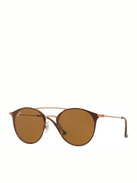 Ray Ban Унисекс Слънчеви Очила с Кафява Костену...