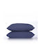 Nef-Nef Basic Pillowcase Set with Envelope Cover Indigo 52x72cm. 011712