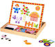 Tooky Toys Farm Kids Magnetic Board 30x21cm
