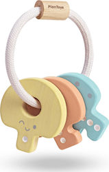 Plan Toys Wooden Rattle Keys for 0++ Months