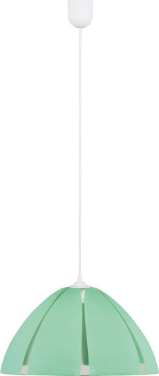 ArkoLight Κρεμαστό Φωτιστικό Τιρκουάζ με Ντουί E27 25εκ.