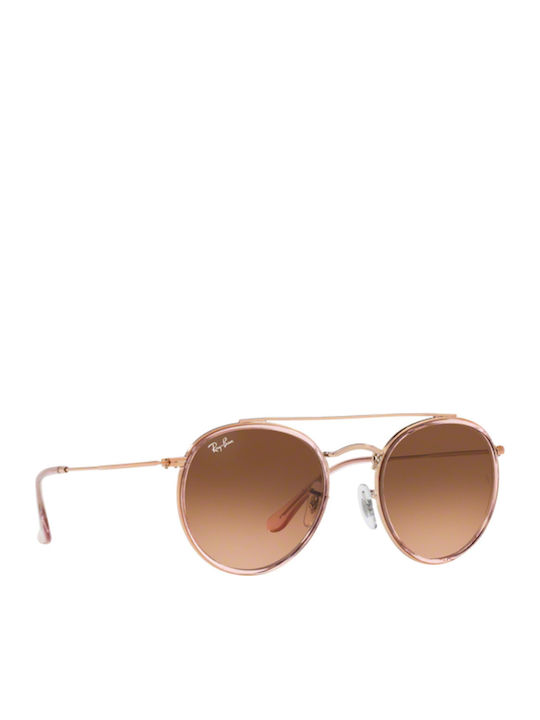 Ray Ban Round Double Bridge Унисекс Слънчеви Оч...