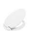 ΕΒΙΟΠ Bakelite Toilet Seat White Capri 52.5cm 02-01