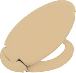 EVIOP Capri Toilet Seat Bakelite 52.5x35.5cm Beige
