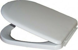 Bega Plast Plastic Toilet Seat White Apollon 44.5-48cm