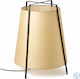 Faro Barcelona Decorative Lamp with Socket for Bulb E27 Black