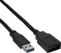 InLine USB 3.0 Kabel USB-A-Stecker - USB-A-Buch...