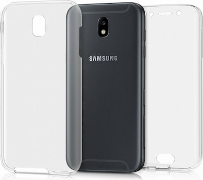 Front/Back Silicone 360 Full Cover Transparent (Galaxy J5 2017)