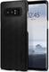 Spigen Thin Fit Umschlag Rückseite Kunststoff Schwarz (Galaxy Note 8) 587CS22051