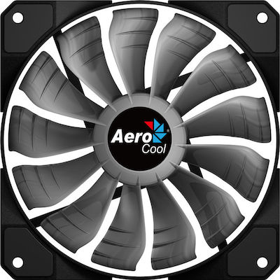 Aerocool P7-F12 Case Fan 120mm με RGB Φωτισμό και Σύνδεση 3-Pin