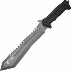 BlackField Hammer Machete Black with Blade made of Stainless Steel in Sheath