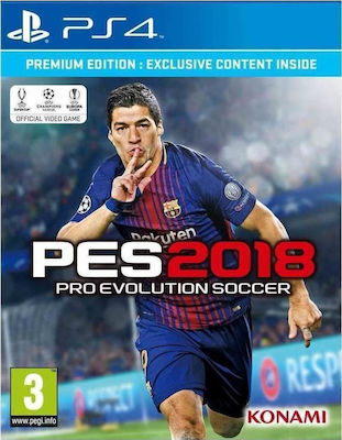 Pro Evolution Soccer 18 PS4 Game (Used)